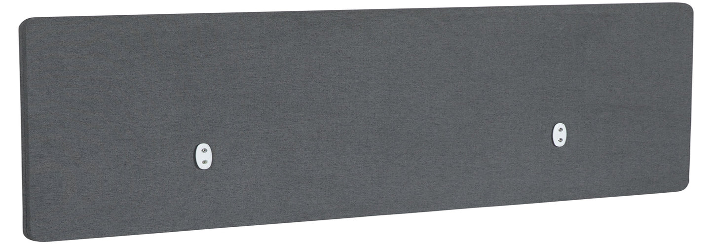 EMERGE DARK GREY PET PRIVACY SCREEN WITH SINGLE SIDED BRACKET KIT FOR 1800W DESKS AND WORKSTATIONS