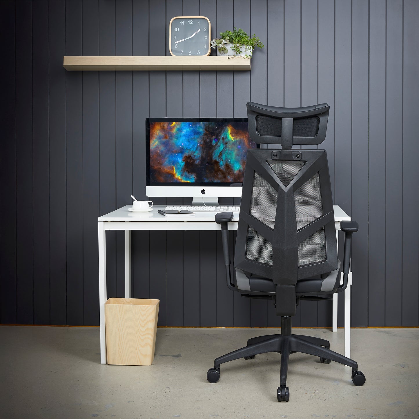 JASPER J PINNACLE BLACK ERGONOMIC COMMERCIAL GAMING CHAIR