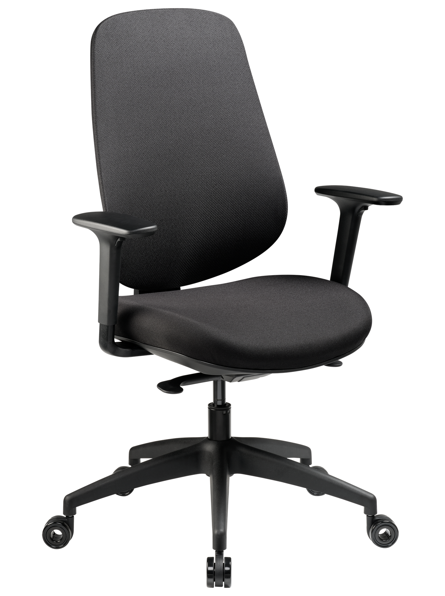 JASPERJ AIRFORM BLACK office chair with adjustable arms