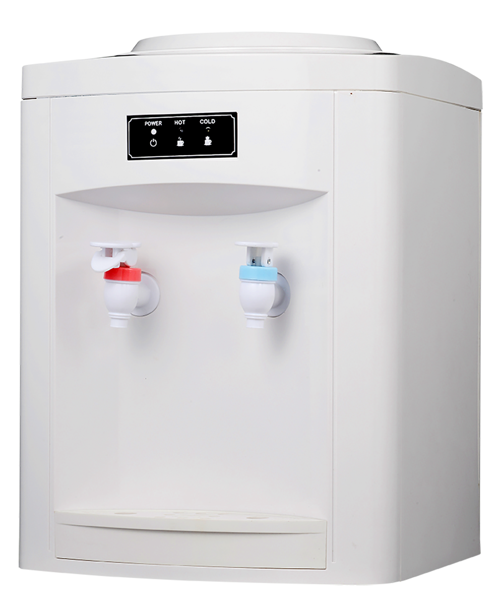 AZURE BENCH TOP HOT AND COLD WATER DISPENSER IN WHITE