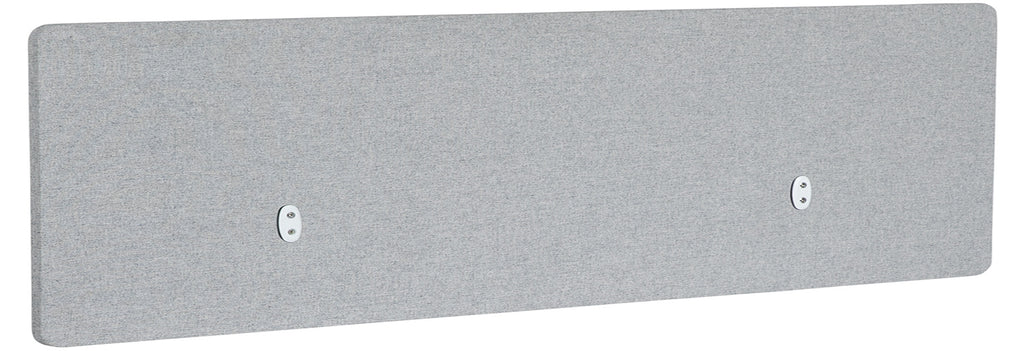 EMERGE LIGHT GREY PET PRIVACY SCREEN WITH SINGLE SIDED BRACKET KIT FOR 1800W DESKS AND WORKSTATIONS
