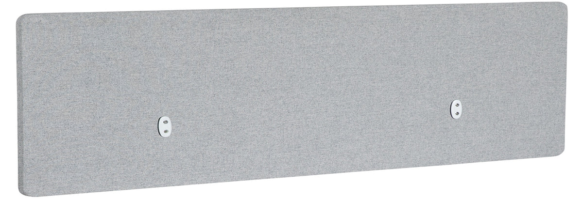 EMERGE LIGHT GREY PET PRIVACY SCREEN WITH SINGLE SIDED BRACKET KIT FOR 1800W DESKS AND WORKSTATIONS
