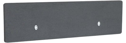 EMERGE DARK GREY PET PRIVACY SCREEN WITH SINGLE SIDED BRACKET KIT FOR 1800W DESKS AND WORKSTATIONS