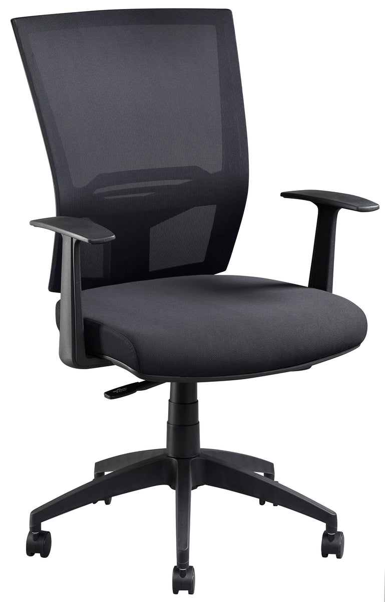 Jasper J Advance Air Plus Black Back with Adjustable Arms