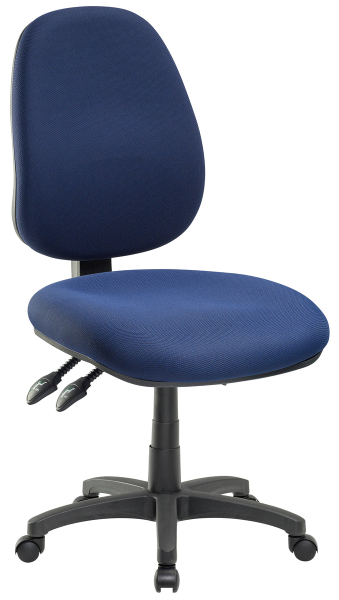 Jasper J Advance Blue High Back Chair with 3 Levers