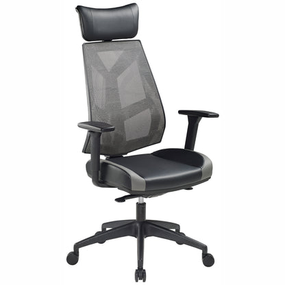 JASPER J PINNACLE BLACK ERGONOMIC COMMERCIAL GAMING CHAIR