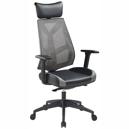 JASPER J PINNACLE BLACK ERGONOMIC COMMERCIAL GAMING CHAIR