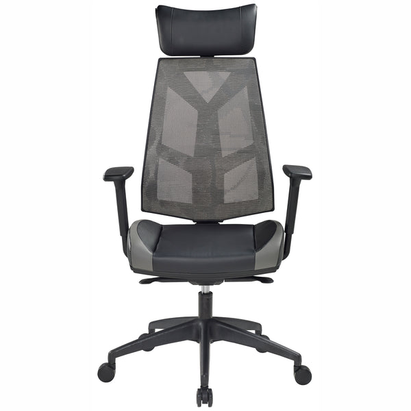 JASPER J PINNACLE BLACK ERGONOMIC COMMERCIAL GAMING CHAIR