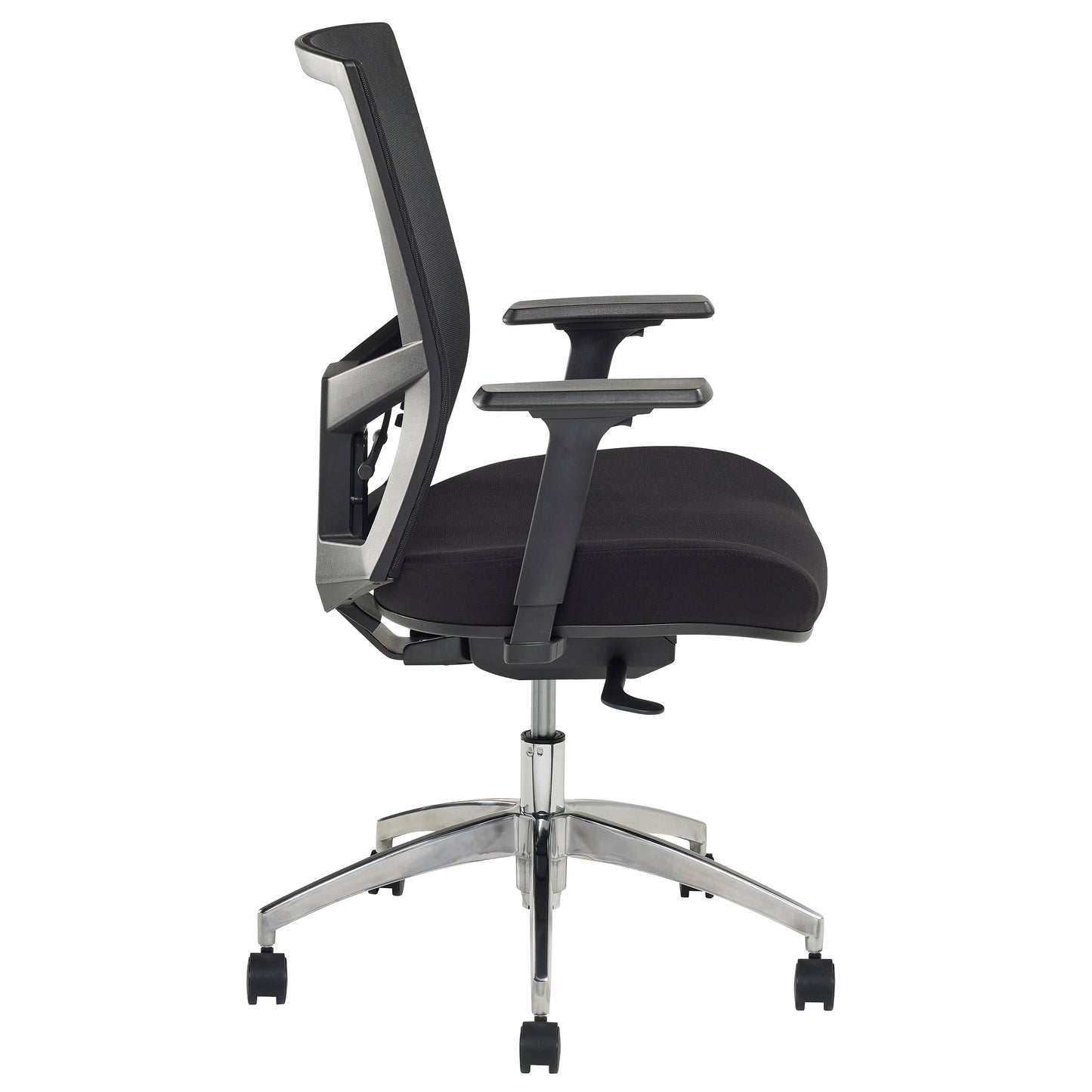 JASPER J ADVANCE BREATHE X BLACK MESH HIGH BACK COMMERCIAL OFFICE CHAIR WITH ARMS
