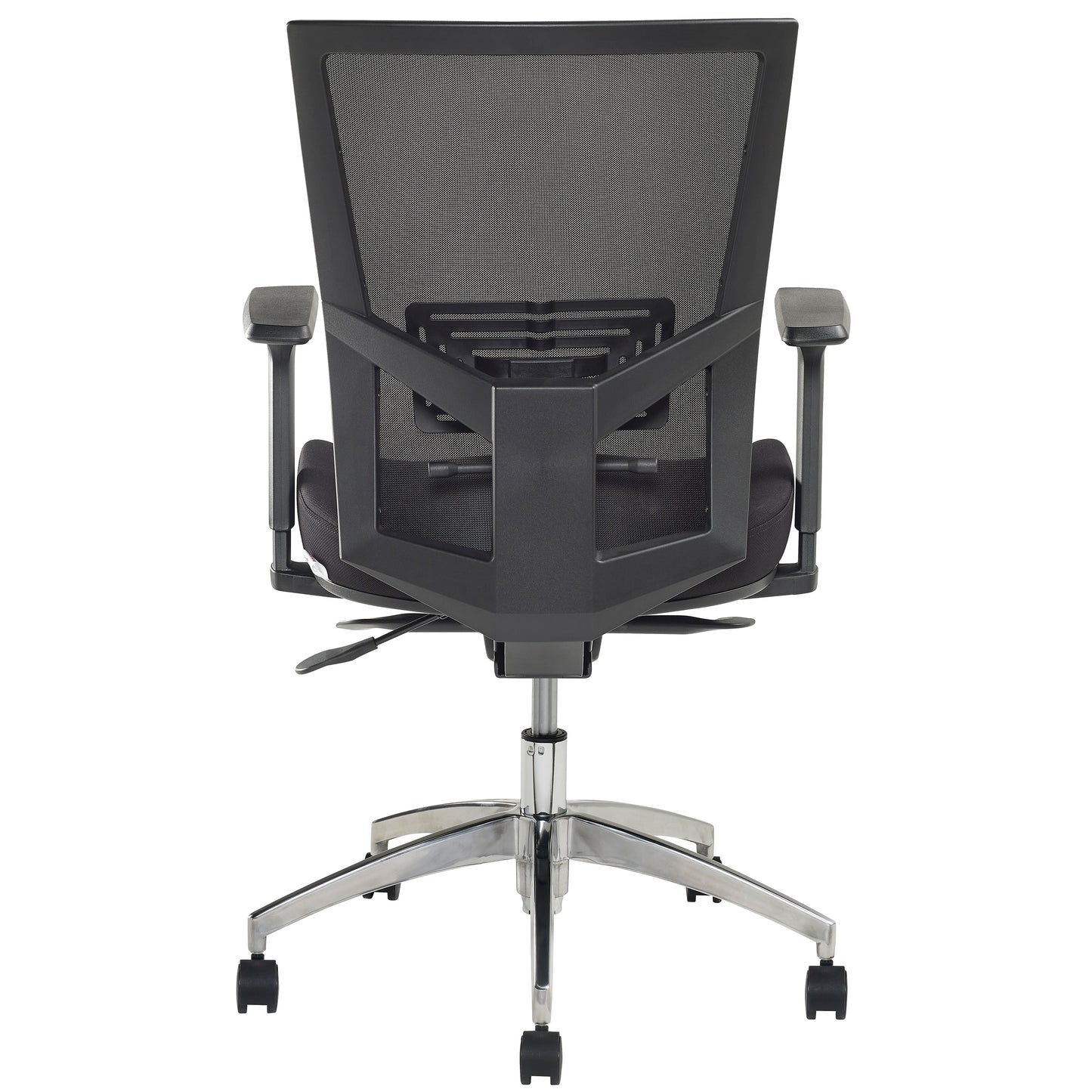 JASPER J ADVANCE BREATHE X BLACK MESH HIGH BACK COMMERCIAL OFFICE CHAIR WITH ARMS