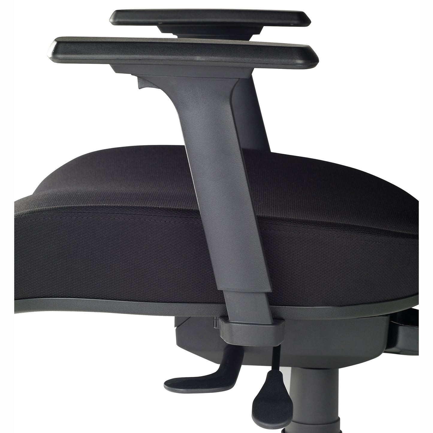 JASPER J ADVANCE BREATHE X BLACK MESH HIGH BACK COMMERCIAL OFFICE CHAIR WITH ARMS