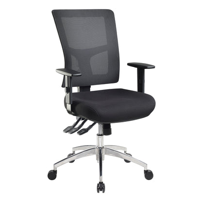 JASPER J ENDURO DELUXE HEAVY DUTY OFFICE CHAIR BLACK
