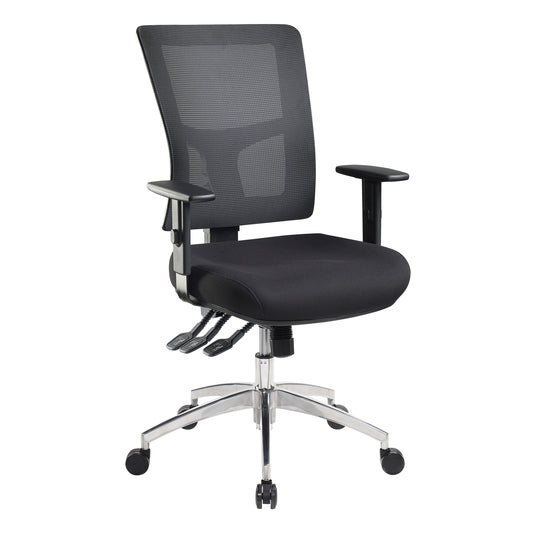 JASPER J ENDURO DELUXE HEAVY DUTY OFFICE CHAIR BLACK
