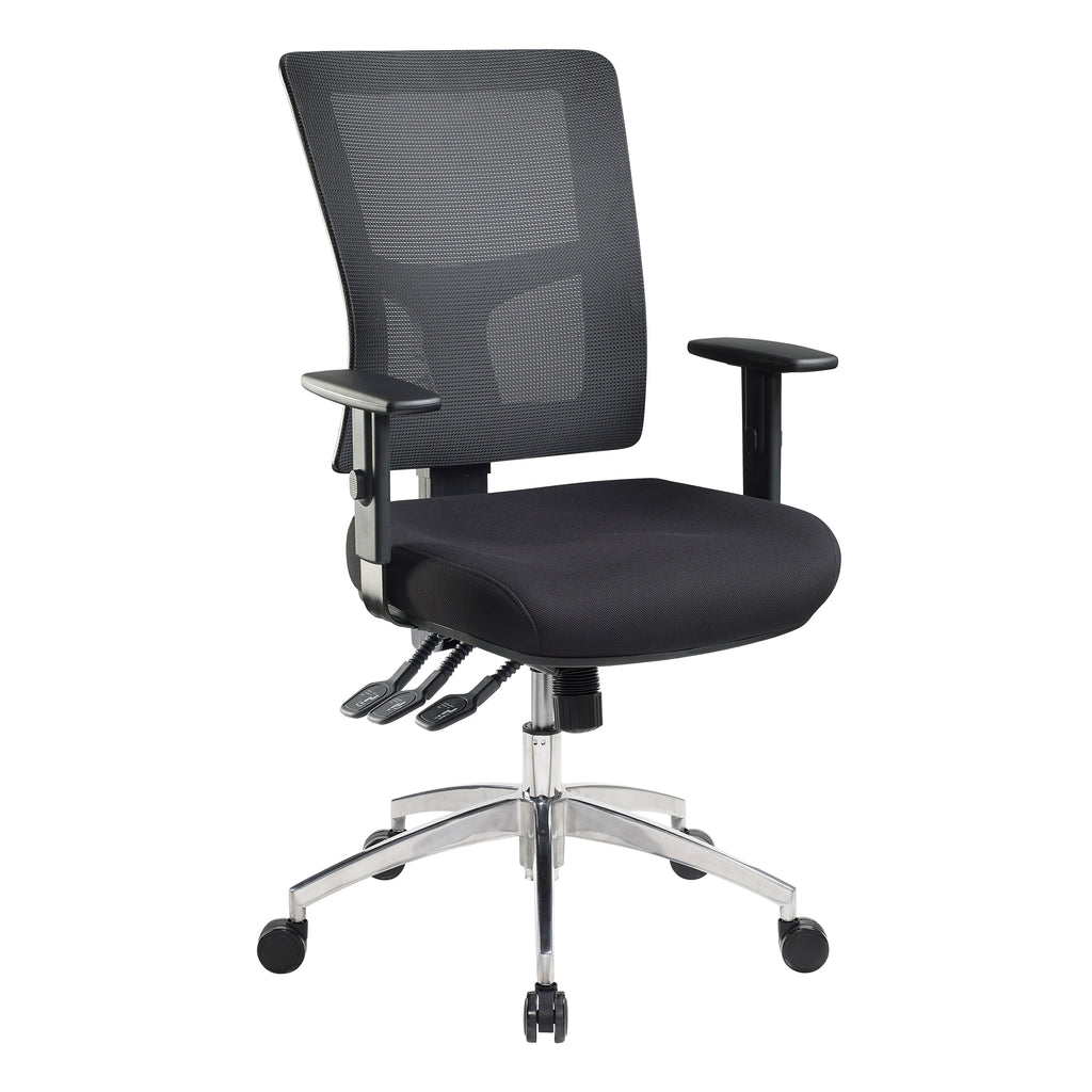 JASPER J ENDURO BLACK DELUXE HEAVY DUTY OFFICE CHAIR