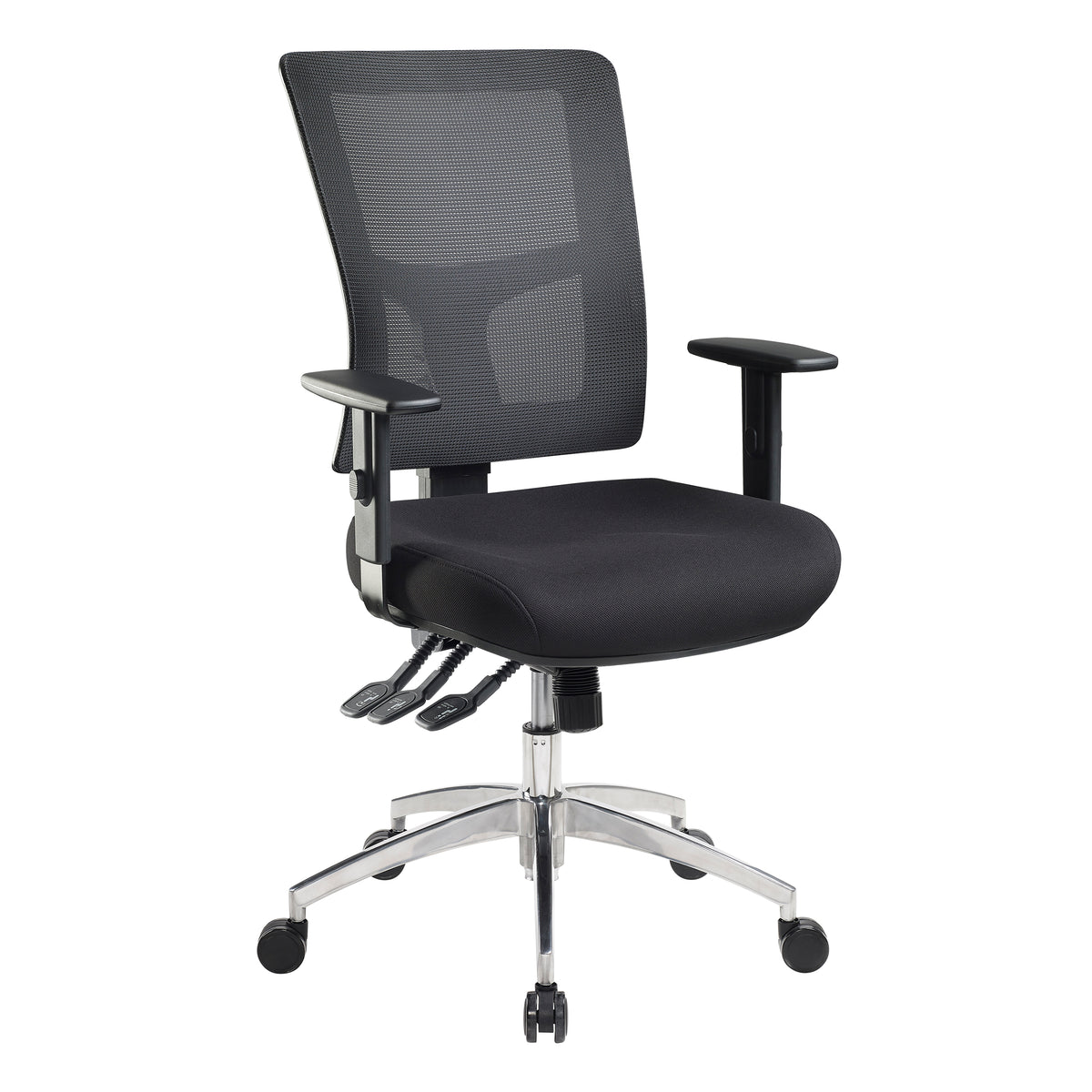 JASPER J ENDURO DELUXE HEAVY DUTY OFFICE CHAIR BLACK