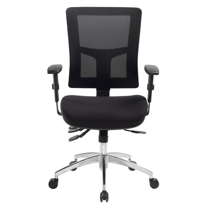 JASPER J ENDURO DELUXE HEAVY DUTY OFFICE CHAIR BLACK