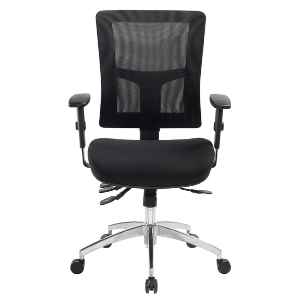 JASPER J ENDURO DELUXE HEAVY DUTY OFFICE CHAIR BLACK