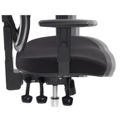 JASPER J ENDURO BLACK DELUXE HEAVY DUTY OFFICE CHAIR