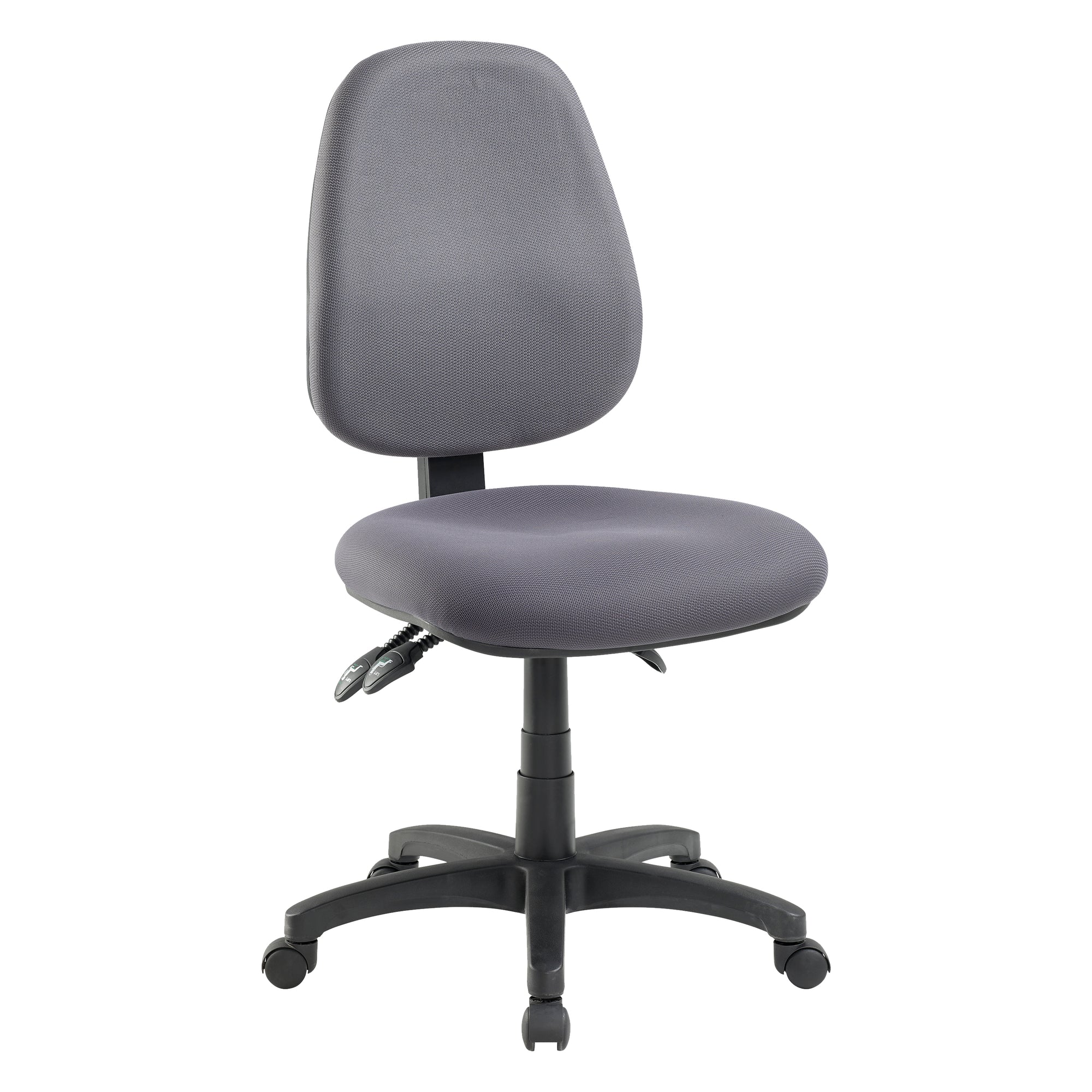 Jasper J Advance Charcoal High Back Chair with 3 Levers