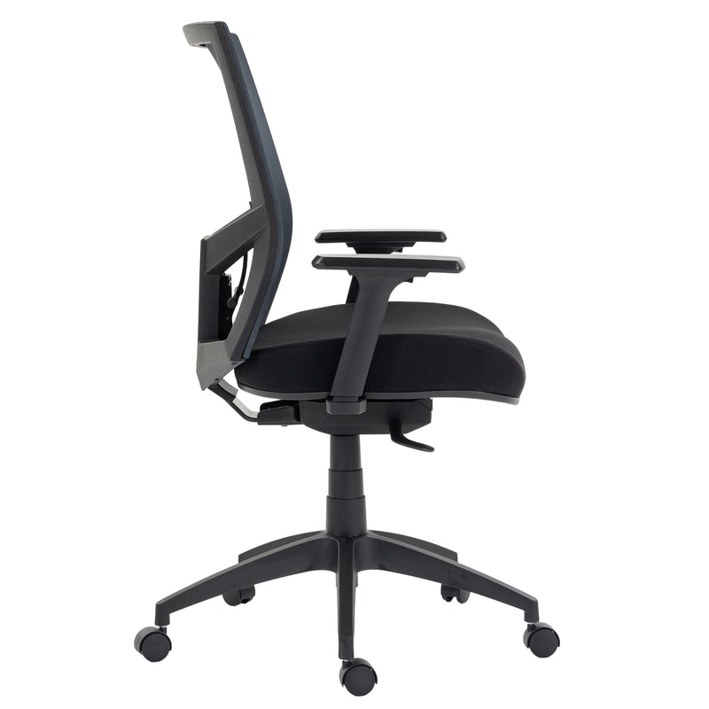 JASPER J ADVANCE AIR PLUS 2 MESH BACK CHARCOAL WITH ARMS