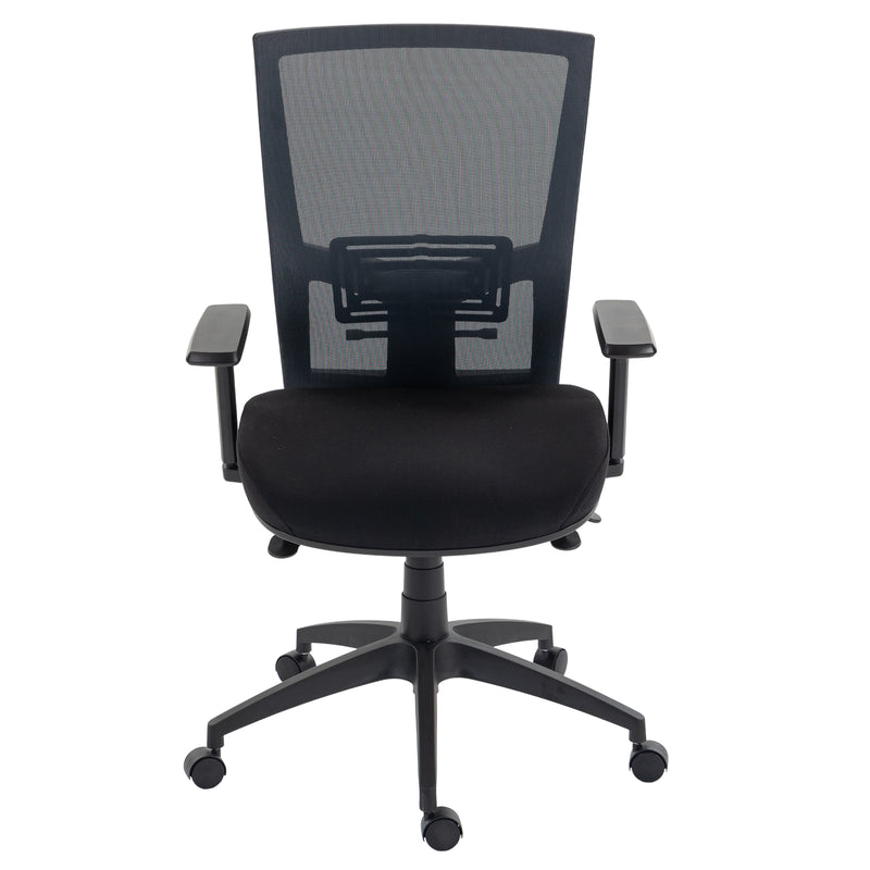 JASPER J ADVANCE AIR PLUS 2 MESH BACK CHARCOAL WITH ARMS