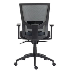 JASPER J ADVANCE AIR PLUS 2 MESH BACK CHARCOAL WITH ARMS