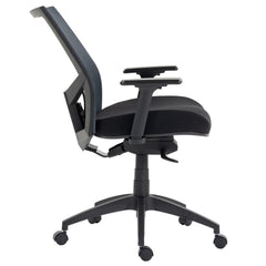 JASPER J ADVANCE AIR PLUS 2 MESH BACK CHARCOAL WITH ARMS