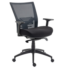 JASPER J ADVANCE AIR PLUS 2 MESH BACK CHARCOAL WITH ARMS