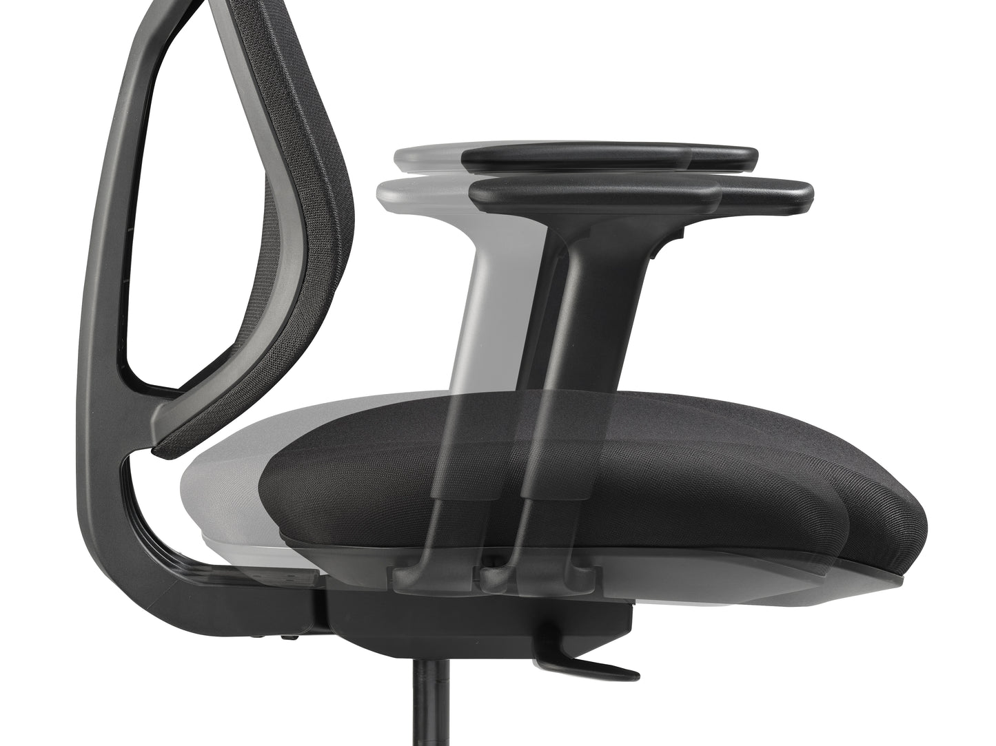JASPER J AIRFORM BLACK  SYNCHRO ERGONOMIC CHAIR