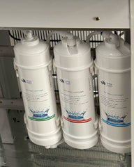 AZURE FLOOR STANDING HOT AND COLD WATER DISPENSER PLUMBED IN