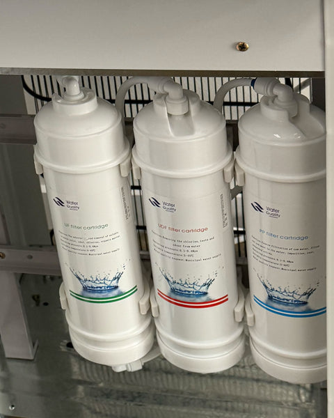 AZURE FLOOR STANDING HOT AND COLD WATER DISPENSER PLUMBED IN