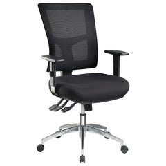 JasperJ Enduro Black with Alloy Base and Adjustable Arms