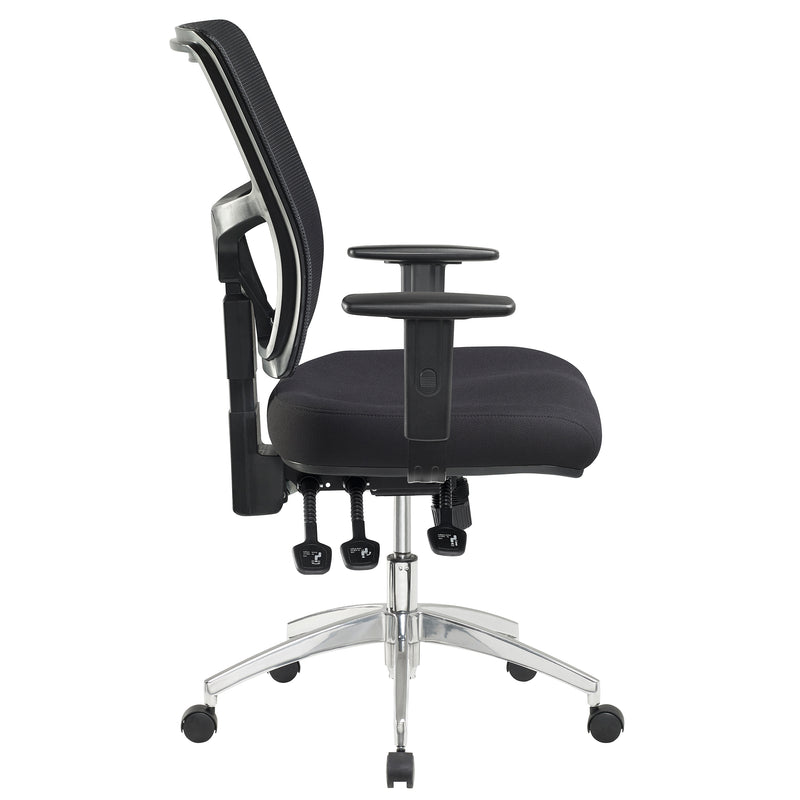 JasperJ Enduro Black with Alloy Base and Adjustable Arms