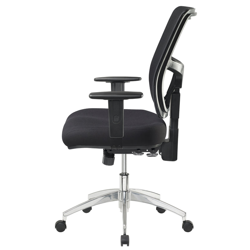 JasperJ Enduro Black with Alloy Base and Adjustable Arms