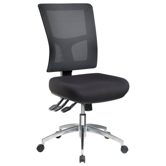 JasperJ Enduro Charcoal Back with Black Seat and Alloy Base