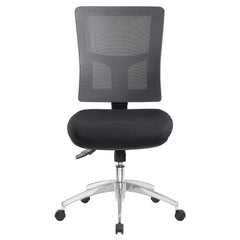 JasperJ Enduro Charcoal Back with Black Seat and Alloy Base