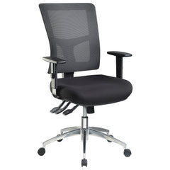 JasperJ Enduro Charcoal with Alloy Base and Adjustable Arms