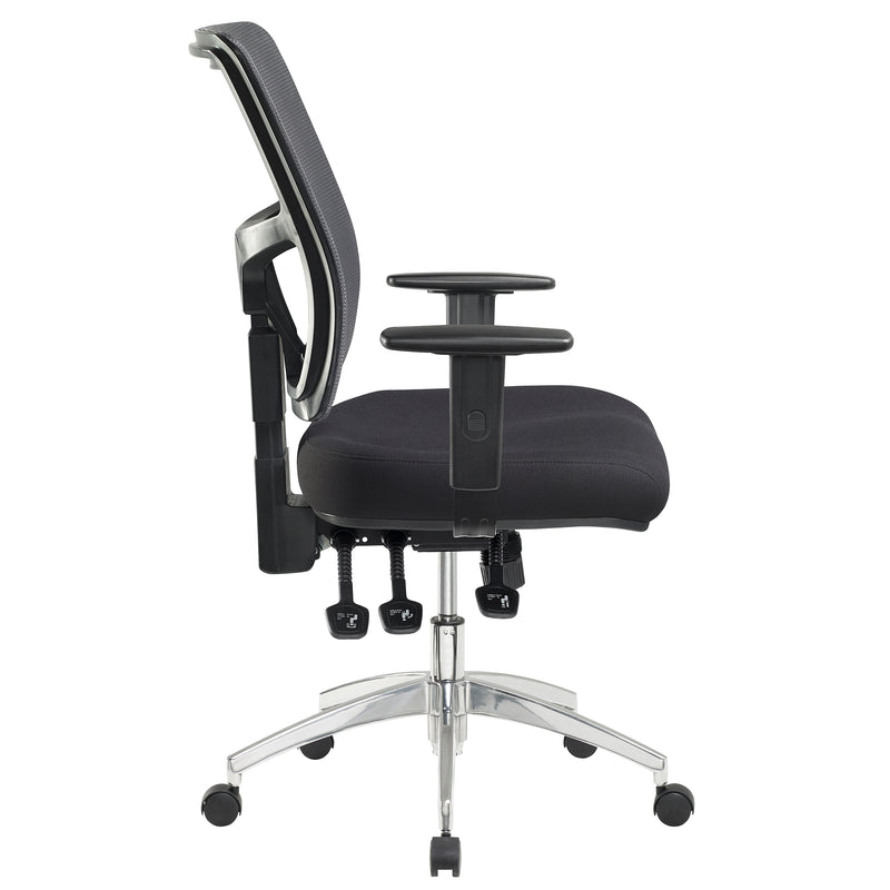 JasperJ Enduro Charcoal with Alloy Base and Adjustable Arms
