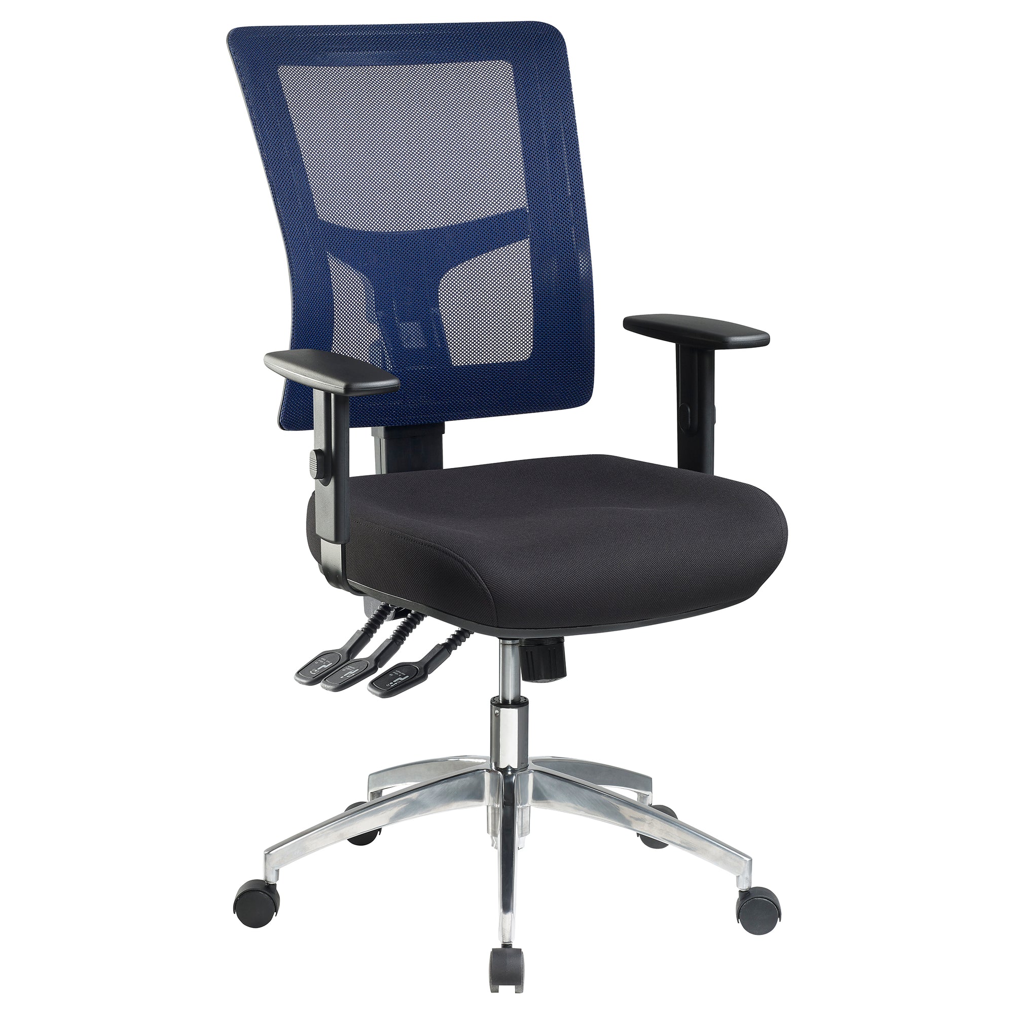 Jasper J Enduro Dark Navy with Alloy Base and Adjustable Arms