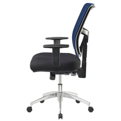 Jasper J Enduro Dark Navy with Alloy Base and Adjustable Arms