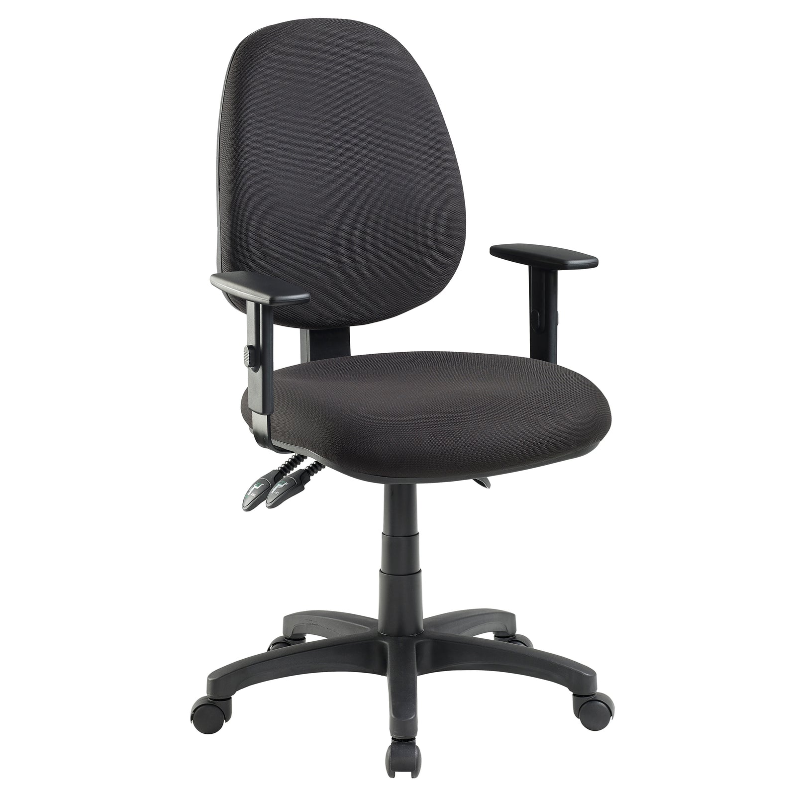 Jasper J Advance Black with Adjustable Arms