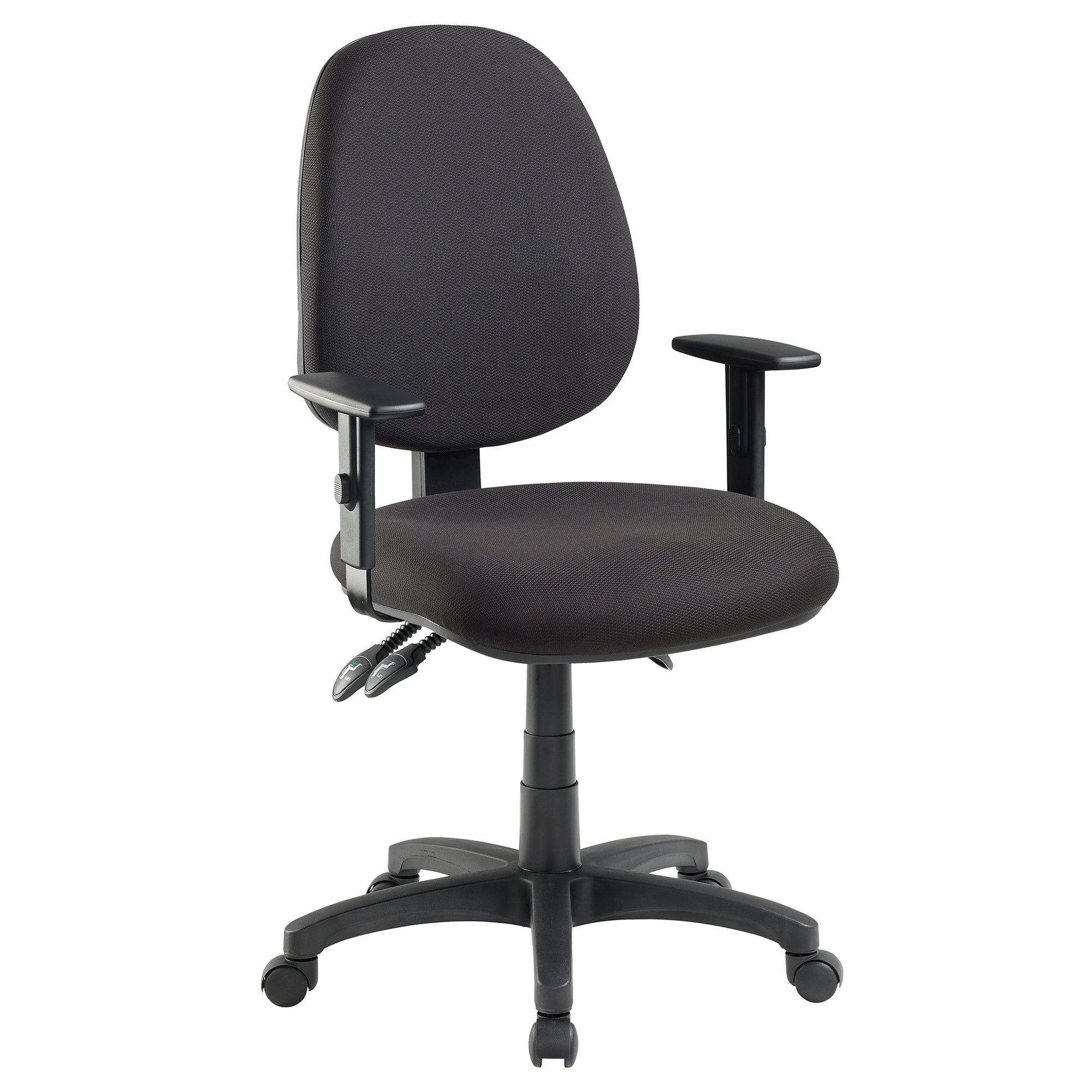 Jasper J Advance Black with Adjustable Arms