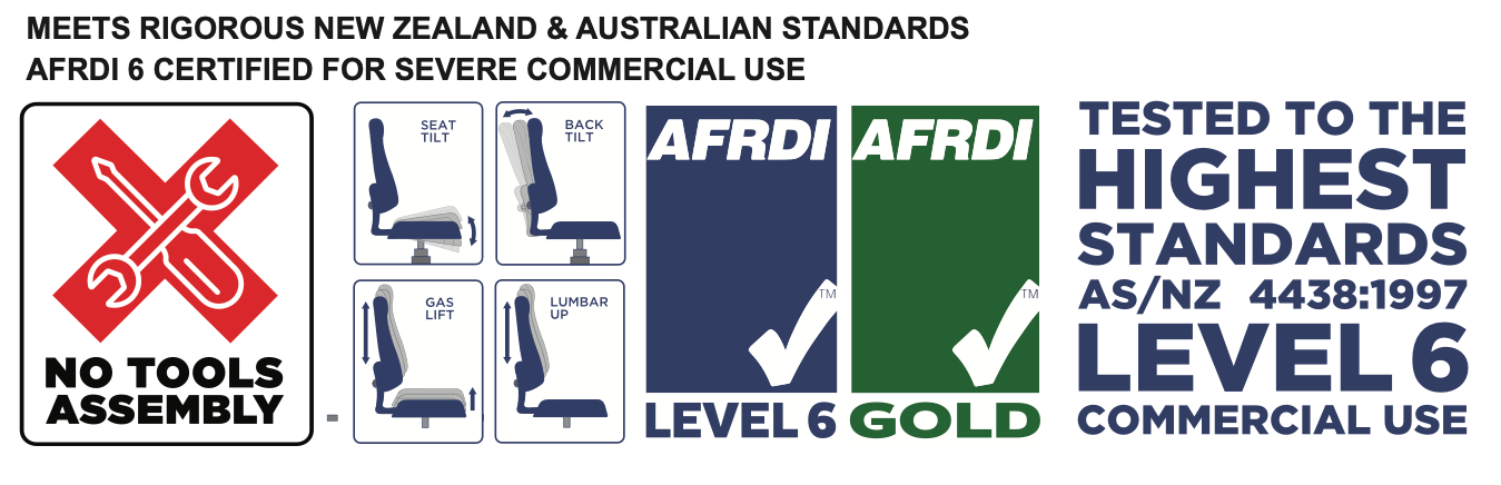 2MP Logo with AFRDI certification and assembly instructions for a product. 