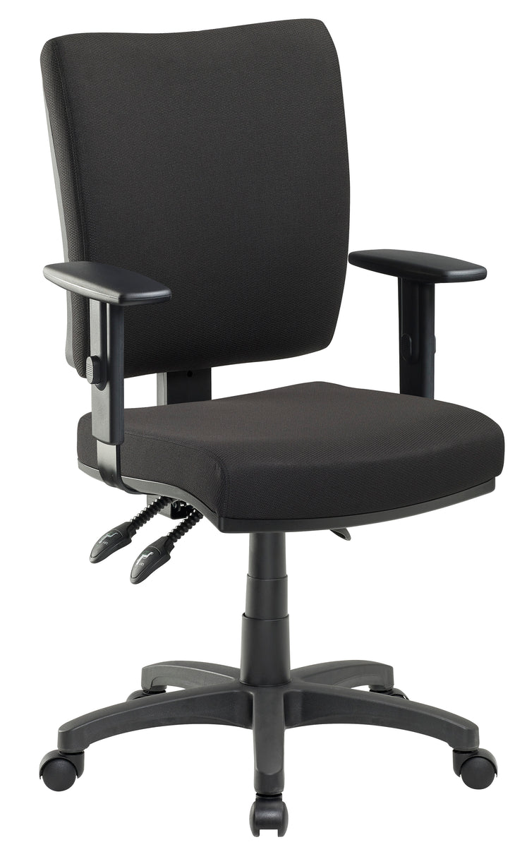 Jasper J Advance Plus Black with Adjustable Arms