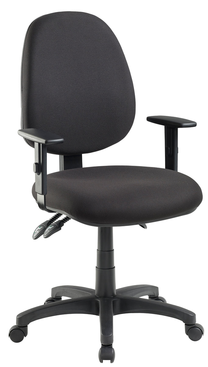 Jasper J Advance Black with Adjustable Arms